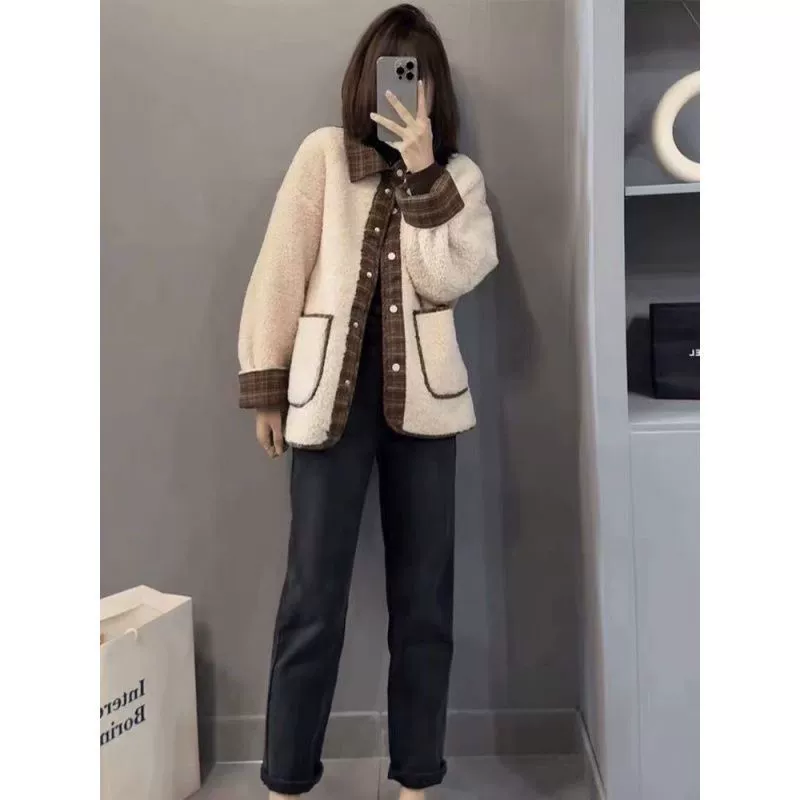 Warm jacket, Korean style, oversize, loose fit