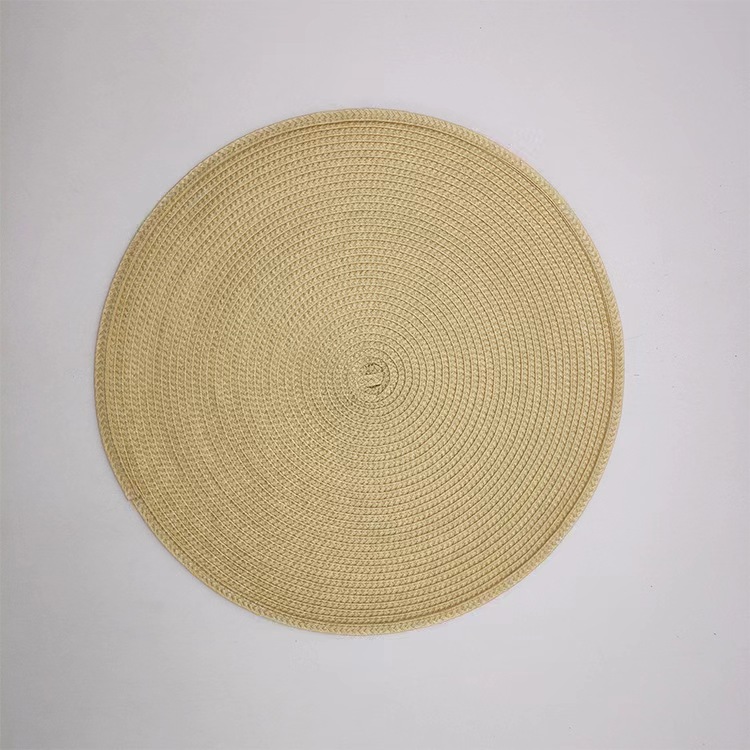 PP mantel de aislamiento redondo estera hogar europeo mantel aislamiento de Mantel occidental mantel de alta gama estera