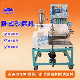 卧式砂磨机盘式砂磨机涂料油漆钛白粉农药研磨厂家批发