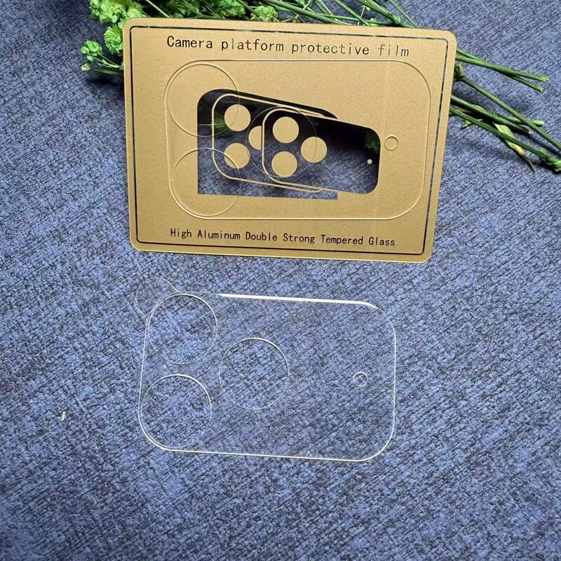 适用苹果17Promax钢化玻璃镂空底座iPhone17弧边高清镜头保护贴|undefined