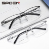 2024 new aluminum -magnesium flat light mirror men's business computer mirror can match digital myopia glasses 6331 glasses framework