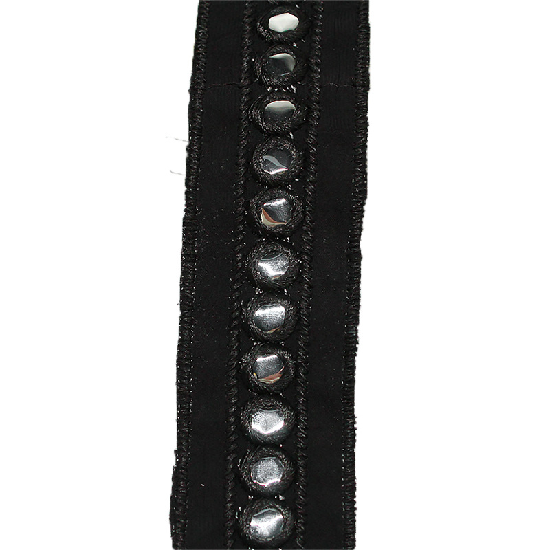 ��Ʒ�ʺ�ɫ����֯����װ����4cm �·����װ��Բ�ξ�Ƭ���廨�ߴ�