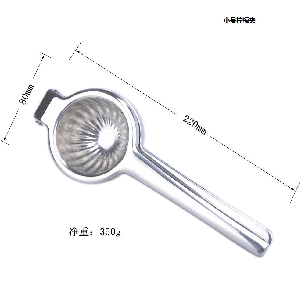 304 clip de acero inoxidable limón cono limón exprimidor bar cóctel suministros casa fábrica en stock al por mayor
