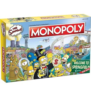 The Simpsons Monopoly Collector # 39;S Edition Board