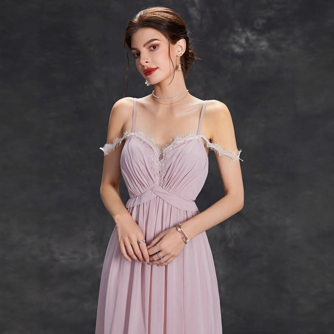 Amazon sling vestido de noche elegante temperamento vestido de baile vestido de fiesta de cumpleaños vestido de fiesta anual vestido de noche