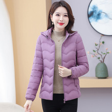 棉服女轻薄短款2025年冬季时尚棉衣修身显瘦韩版加厚大码棉袄外套