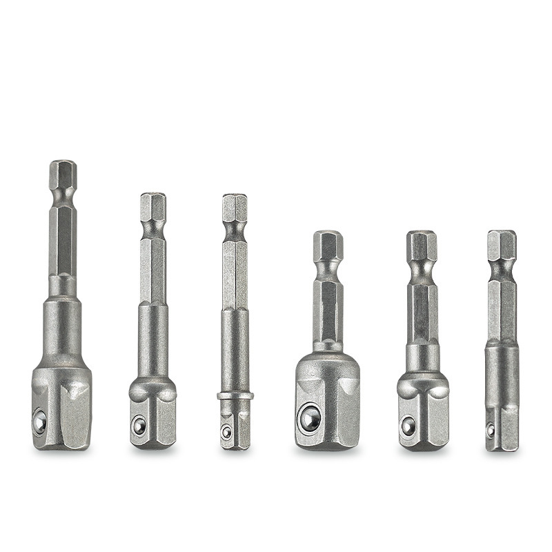 铆珠接杆1/2 1/4 3/8四方头AD带珠连接杆电动套筒转接杆接头