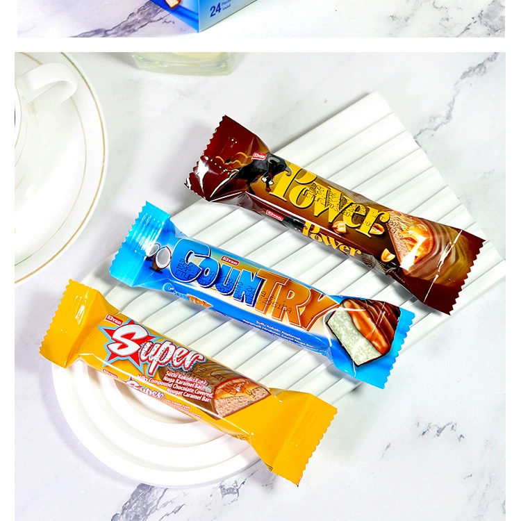Turkey imported caramel beefly balds bolic frame candy chocolate sandwich milk coconut flavor 480g/box