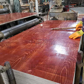 建筑摸板木工板工地施工小红板厂家供应好锯好钉板面平整接缝严