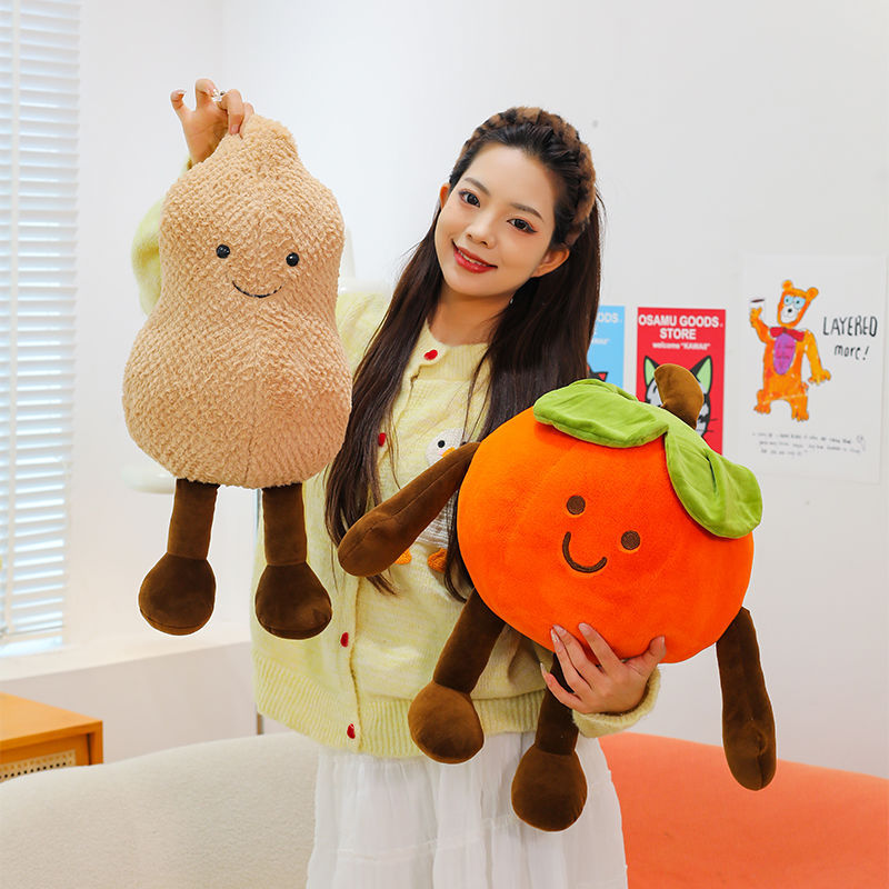 Plush Toy Persimmon Doll, Super Soft Doll, Birthday Pillow, Wedding Gift