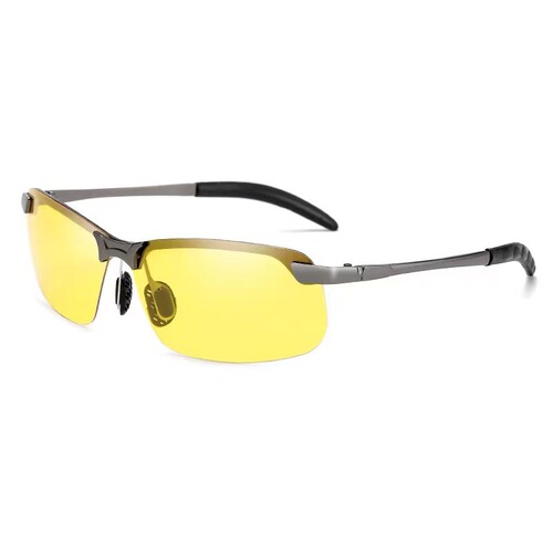  New Day and Night Color Changing Sunglasses for Men with Long Face Driving Polarized Sunglasses Driving Glasses Manufacturer Wholesale