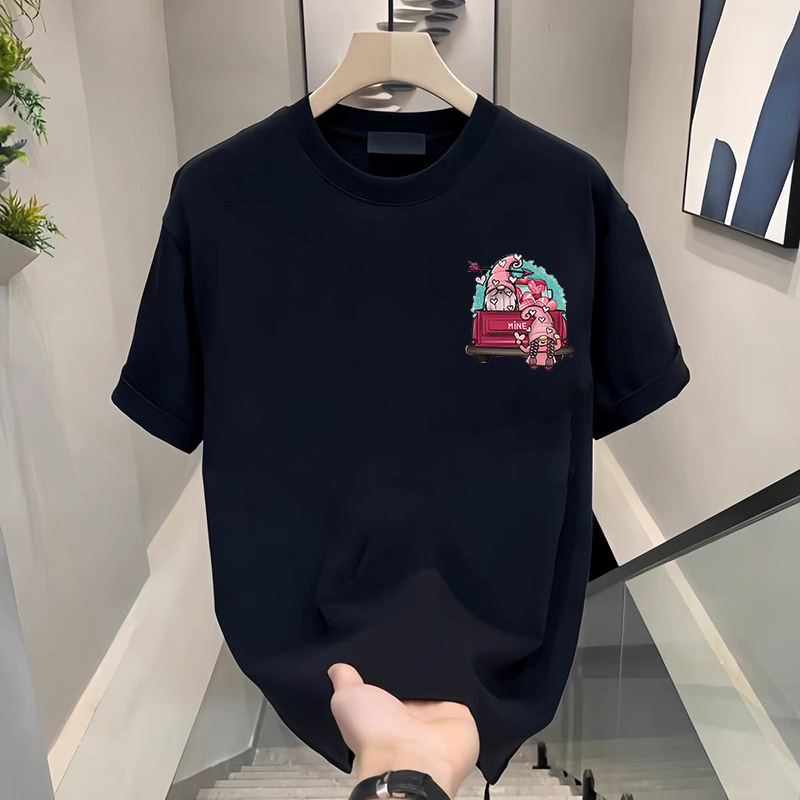 Algodón negro de mujer camiseta de mangas cortas de verano 2025 estudiantes de hombro camiseta de mujer camiseta de base un cabello