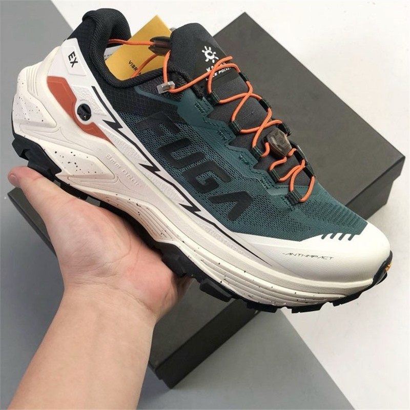 Putian shoes, FUGA EX3, mountain running shoes, suitable for hiking and outdoor activities, featuring shock absorption, breathability, support, anti-slip properties, and a lightweight, comfortable design