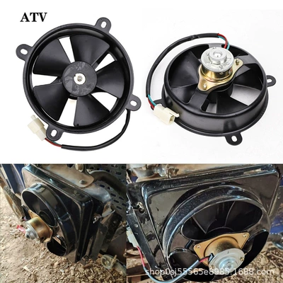 2V Dc Radiator Water Cooling Fan Adapted to 200Cc 250Cc Taotao Atv Go-Kart