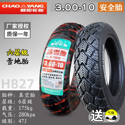 Non-industrial tires: Battery Vehicle Steel Wire Explosion-Proof - 300-10-chaoyang-six-layer-ice-and-snow-anti-skid-tubeless-tire