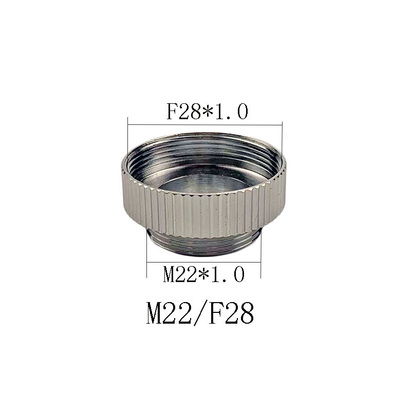 Adaptador purificador de agua de grifo Boquilla DE AGUA Bubbler 22 boquilla fina 4 puntos cabezal de ducha de dientes gruesos Alambre de alineación reductora 24 cobre image 34