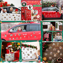 CT428-482亚马逊卡通冰箱贴节日储物柜信箱装饰贴磁吸防水车身贴