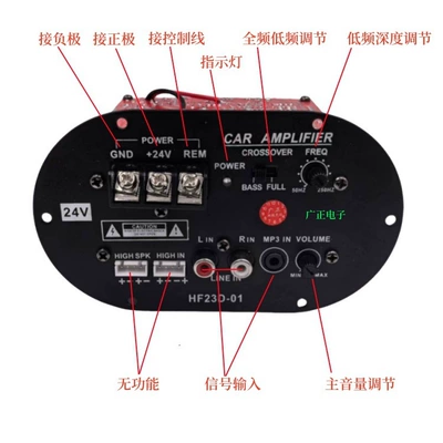 High-Fidelity Car Subwoofer Core Car speaker/subwoofer