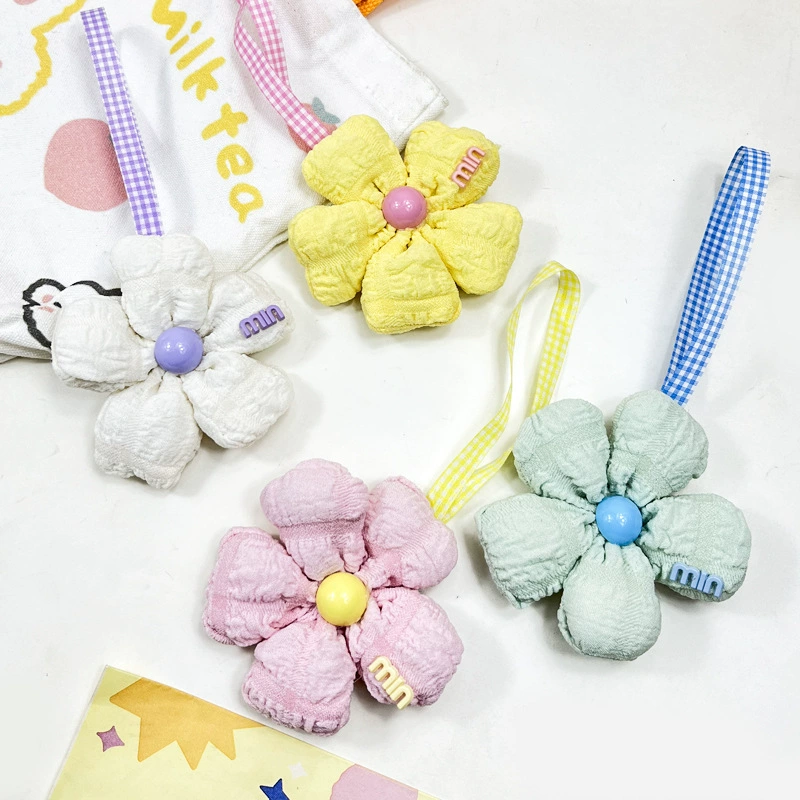 Cartoon pendant, backpack, pack, flowered, plush, Birthday gift