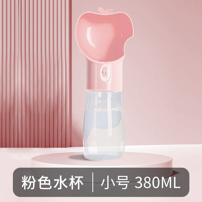 Pet walking taza al aire libre perro fuera de viaje portátil perro tazón de agua de gran capacidad taza de comida al por mayor