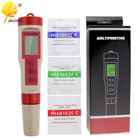 TDS/PH/EC三合一水质测试计 水质检测仪电导率笔pH测试笔三点校准