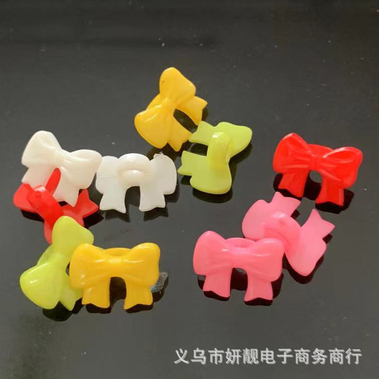 diy手缝可爱卡通儿童可爱小领结童装钮扣子头饰服装辅料