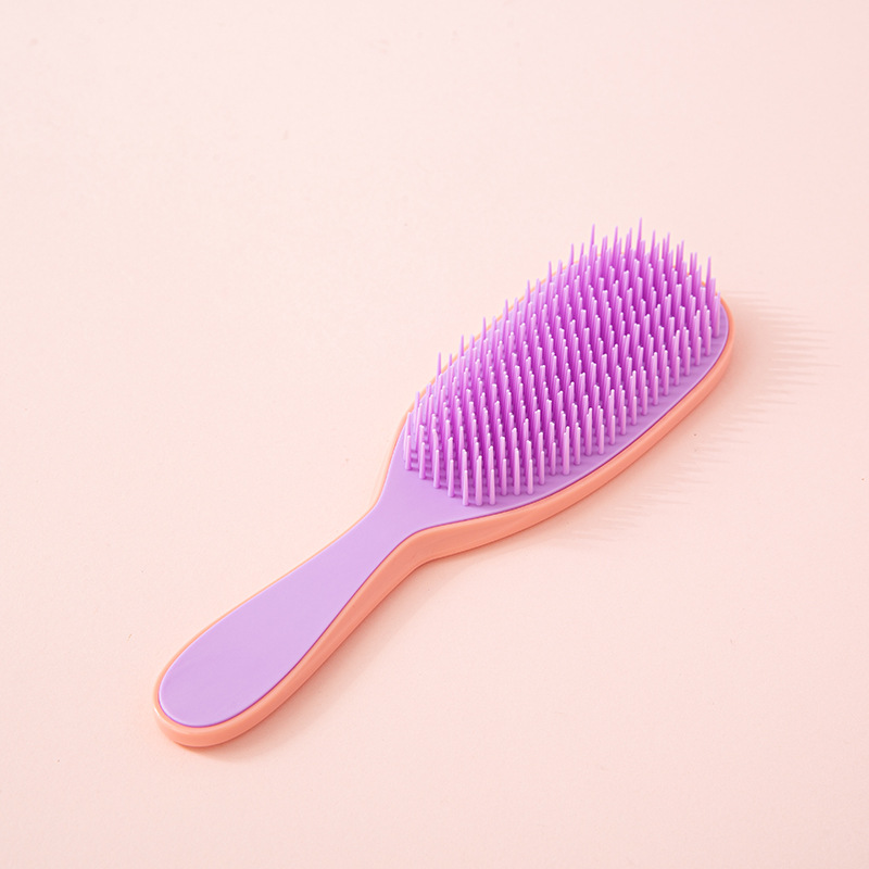 Mango largo costilla peine celebridad de Internet mismo estilo no anudado mullido masaje peine hogar costilla peine peluquería peine del pelo al por mayor