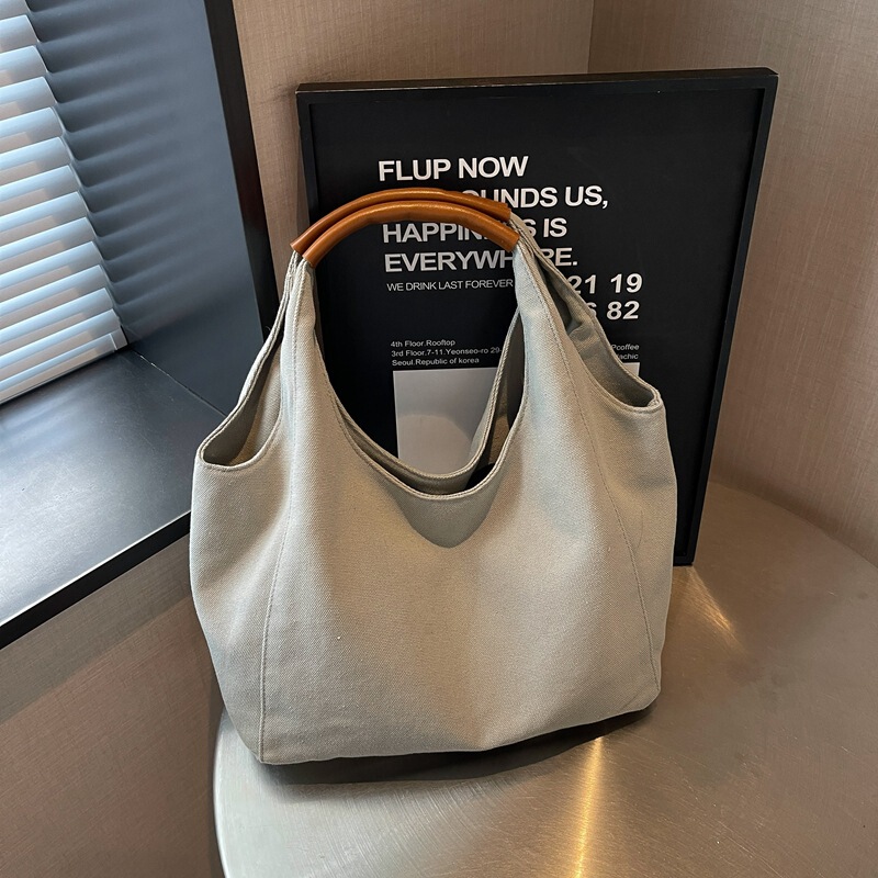 2026 Spring New Denim Large-Capacity Shoulder Bag, Simple and Versatile Commuting Tote Bag, High-End Handbag 2026 Spring New Denim Large-Capacity Shoulder Bag, Simple and Versatile Commuting Tote Bag, High-End Handbag