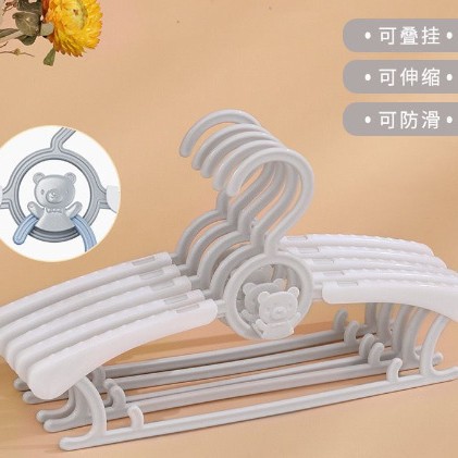 Perchas de ropa multifuncionales para niños perchas de ropa retráctiles para bebés perchas de ropa para niños recién nacidos