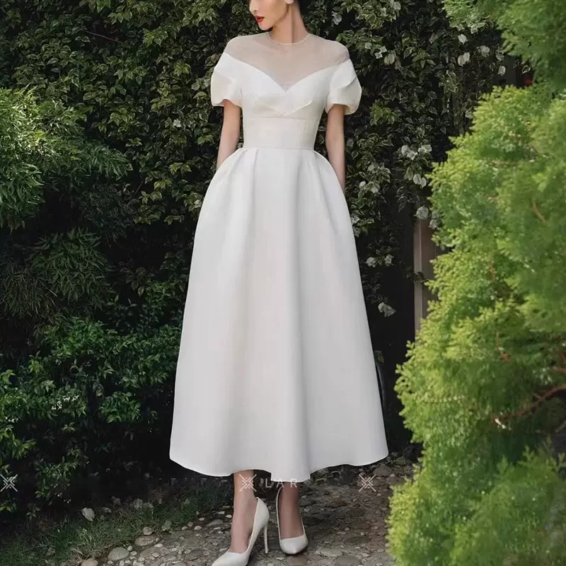 法式晚礼服高级感晚宴年会礼服裙女气质优雅高贵名媛小礼服连衣裙