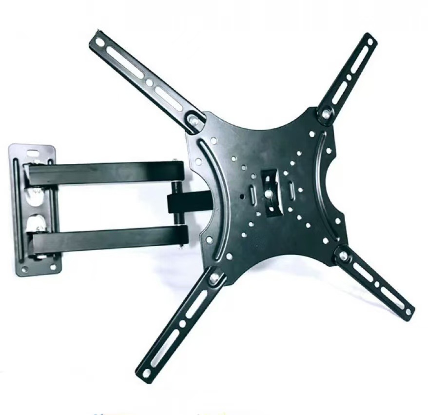 Selección estricta de la fuente de comercio exterior de televisión universal colgante de pared giratoria telescópica colgante de pared soporte de pantalla de soporte transfronterizo