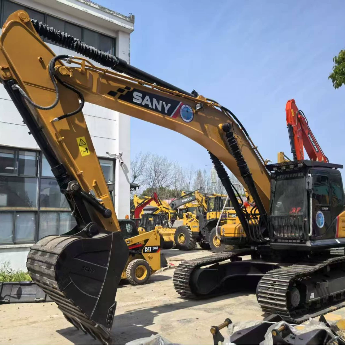 Гусеничный экскаватор SANY SY365H, 36,5 тонн, гидравлический, дизельный, большой экскаватор с крюком