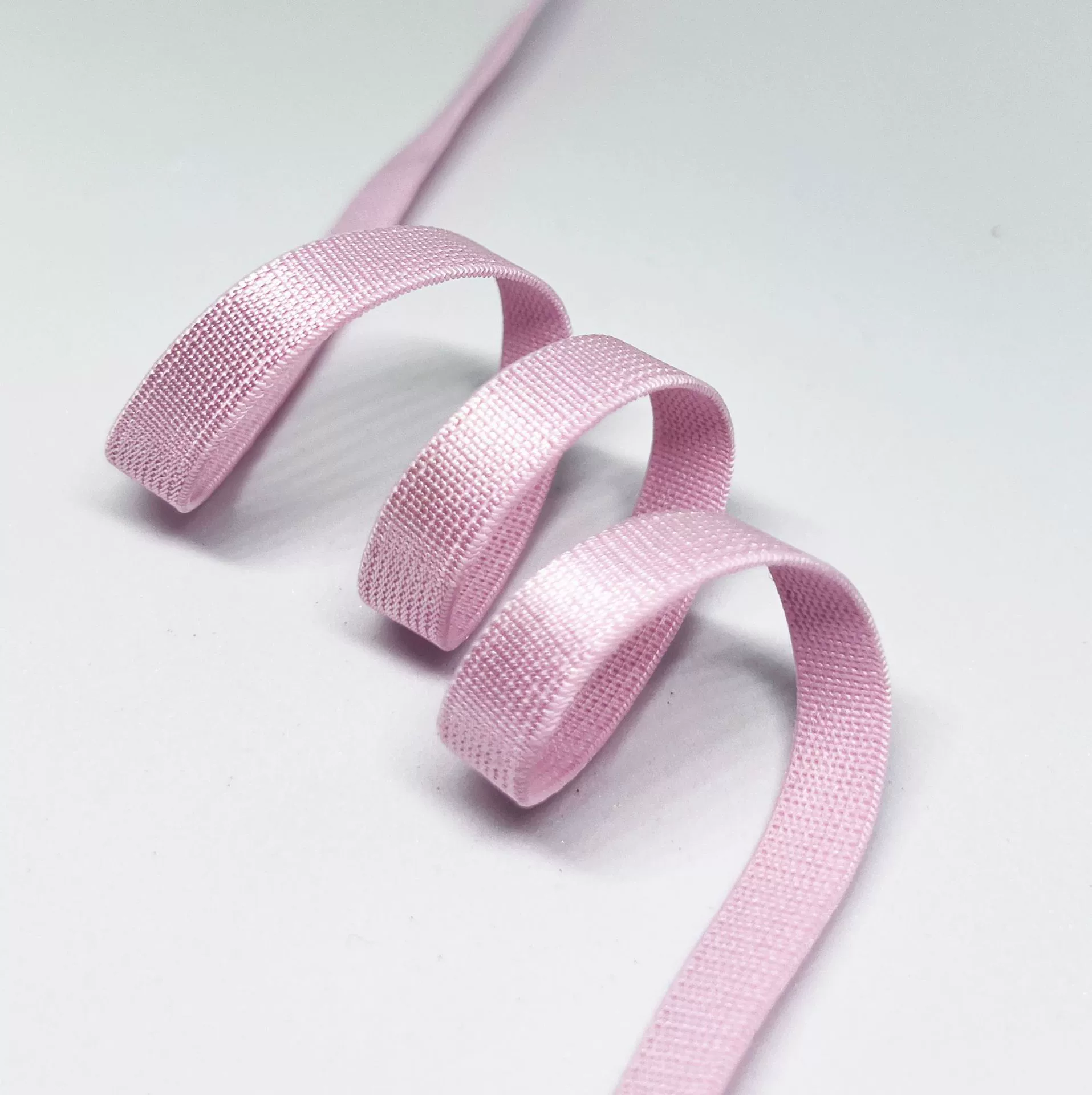 Glossy underwear, velvet straps, elastic bra, 8mm, 2.5mm, polyester, on elastic band