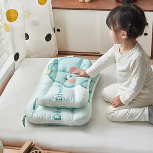 Class a Cotton Kidsren's Pillow for Babies over 6 Years Old, Beanie Pillow Core, Home One-Pack Student Small Pillow, Nap Pillow