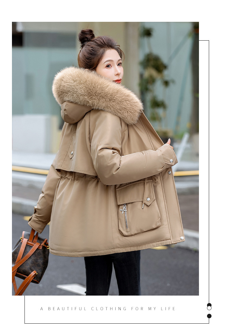 The petite faction overcomes the challenge of women's padded clothing in winter 2024, with new waist cinching slimming_voghion.com