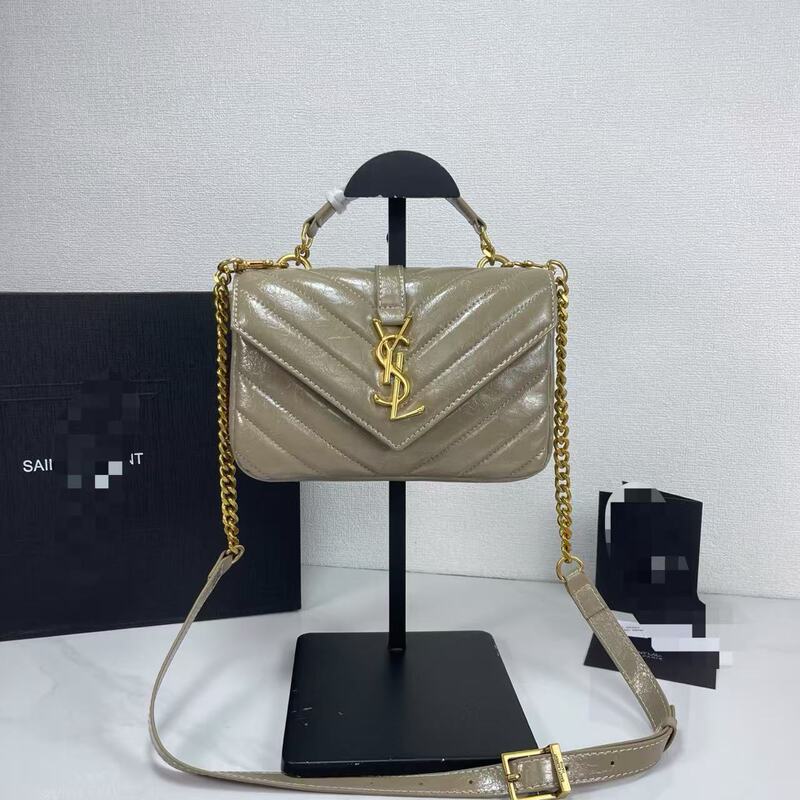 YS 新しい小さなバッグカレッジオイルワックス牛革高品質絶妙な多用途ポータブルショルダークロスボディバッグ|undefined