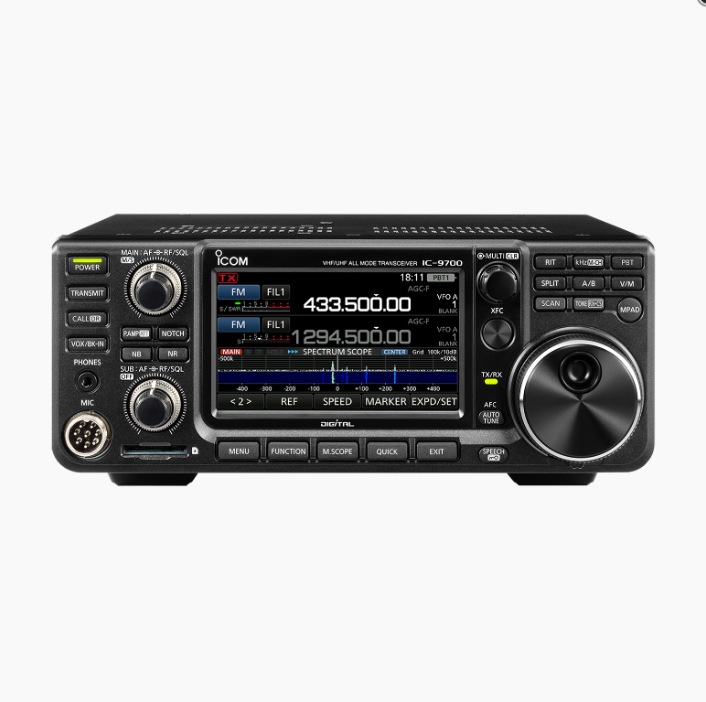 ICOM aikemu transceptor de IC-9700 V/U/1200MHZ transceptor de comunicación por satélite de modo completo