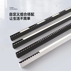 LED防グレアラインライト軽豪華商業照明事務教室バーバーバーバーバーグリルセットヨーロッパ式照明