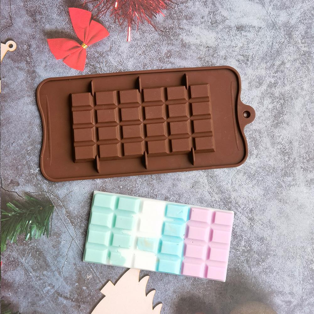 24-piece square chocolate molds, 465 chocolate biscuit cake molds, ice cream candy silicone molds
