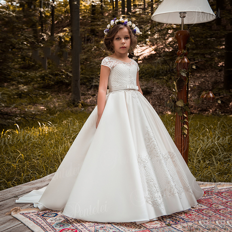 Abendkleid im Stil von Mutter & Kind, Mädchenkleid, Kinder-Klavierkleid, Geburtstagskleid, Brautjungfernkleid, Blumenmädchenkleid, Laufstegkleid 【Vorbestellung | Versand in 15 Tagen】_voghion.com