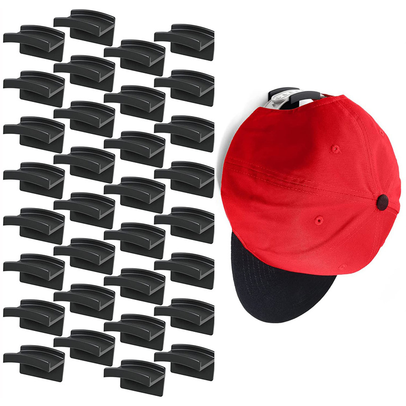 Amazon Hot Selling Baseball Cap Hook Modern Minimalist Wall Hanging Cap Hook Multifunctional No Marking No Punch Hook