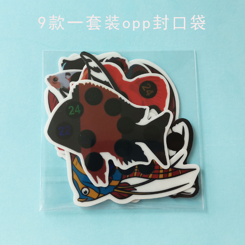Fish tank thermometer packaging picture