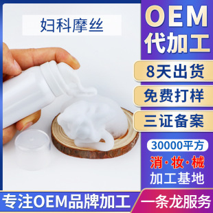 Private Mousse Wash Product Processing, Hospital-Grade Cleansing for Internal and External Vaginal Areas, Gentle Foaming Mousse, Feminine Gynecological Wash Manufacturer