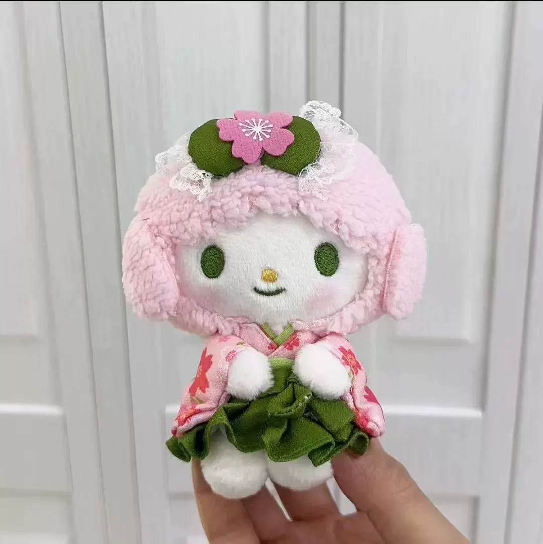 Плюшевый брелок (Sanrio) Hello Kitty, плюшевая кукла-талисман, размеры 10–16 см