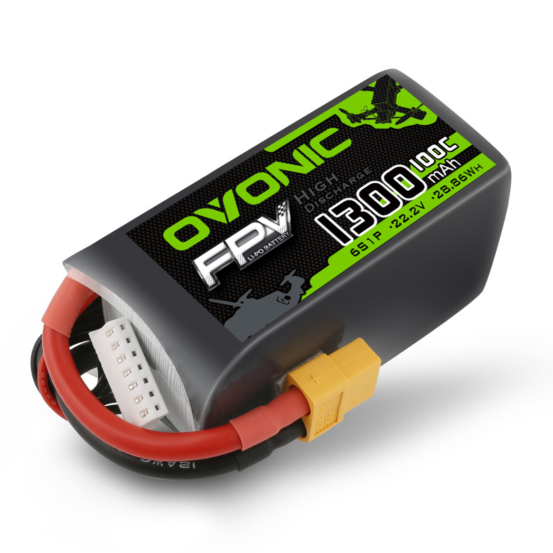 Ovonic欧牌1300 2200mAh 100C  6S 22.2V 穿越机FPV无人机电池|undefined