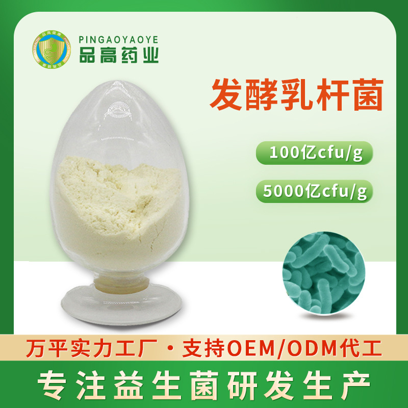 发酵乳杆菌100亿活性益生菌菌粉批发 食品级益生菌原料冻干粉厂家
