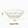 Десятиугольный, малый, золотой