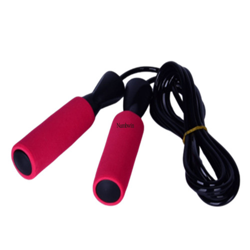 3 meters cotton set bearing rubber skipping rope adjustable length adult student competition fitness skipping rope Amazon model
