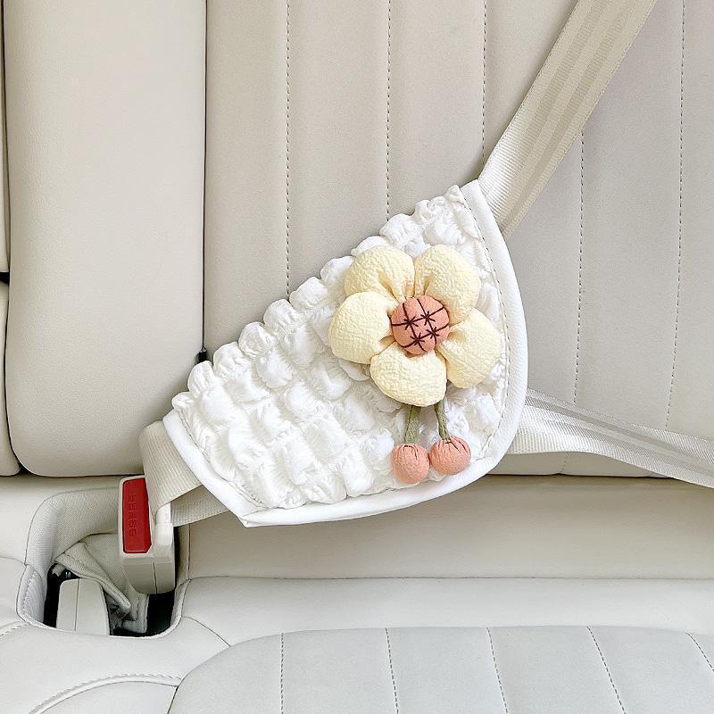 車の子供のシートベルトの固定器の首の肩の保護のセットは車の赤ちゃんの腹の神器の制限器の通用します。|undefined