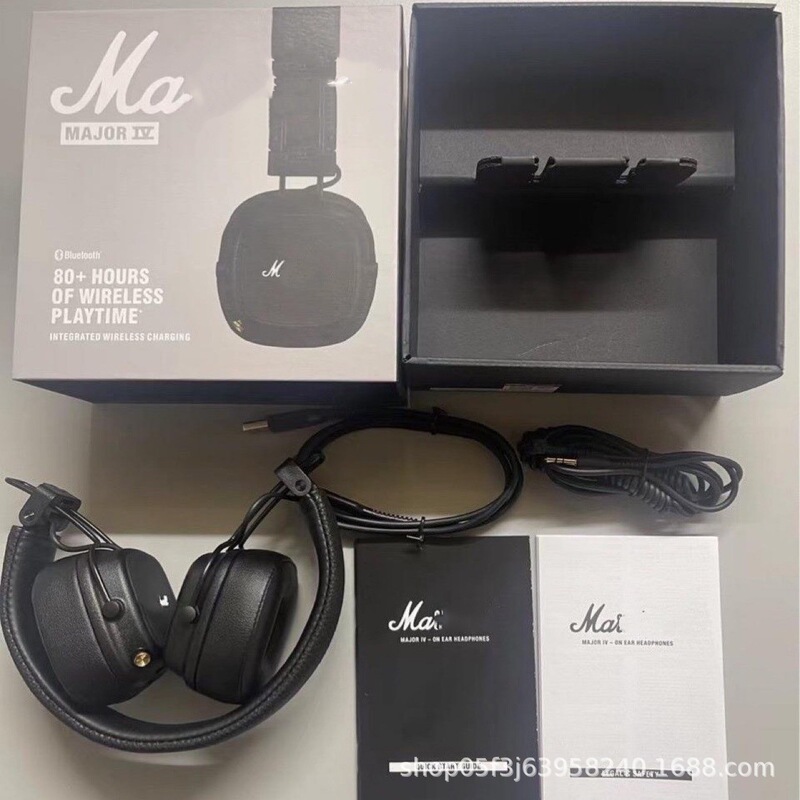 Suitable for Marshall Major Iv 4Th Generation Wireless Bluetooth Headphones with Heavy Bass